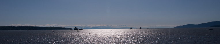 Ocean View from Third Beach Stanely Park Vancouver