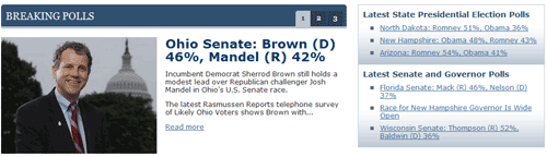 Breaking and latest polls