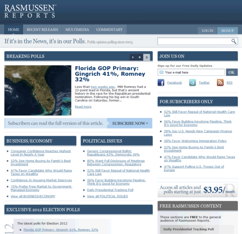 Front page