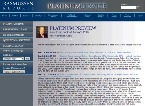 Platinum area