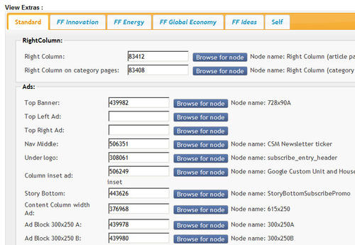 Customized ad management
