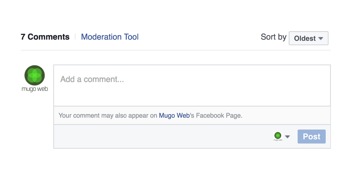 Getting started with Facebook Comment Mirroring | Mugo Web