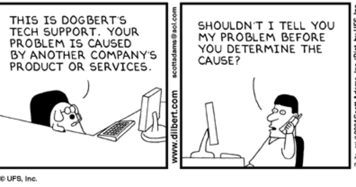 Product Support Cartoons