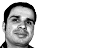 Black and white photo of Thiago Campos Viana Black and white photo of Thiago Campos Viana